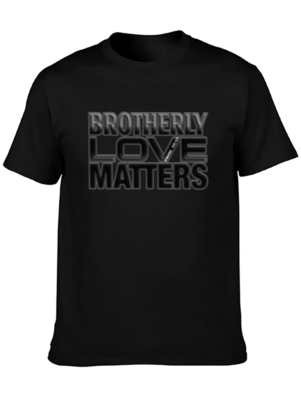 Brotherly Love Matters T-Shirt - Christian Apparel product image 6