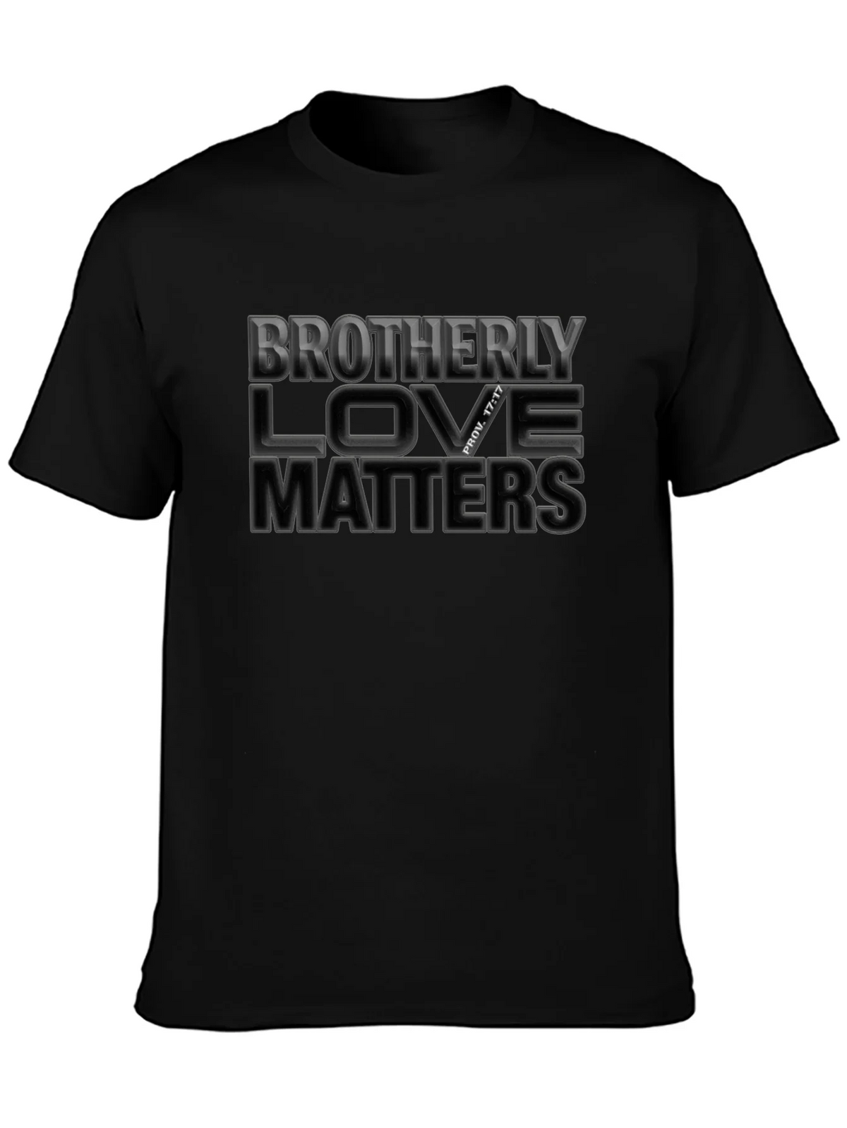 Brotherly Love Matters T-Shirt - Christian Apparel product image 6