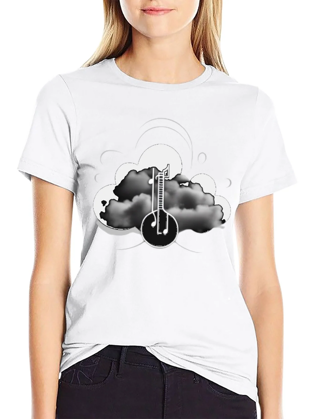 Cloud Banjo T-Shirt - Black product image 11