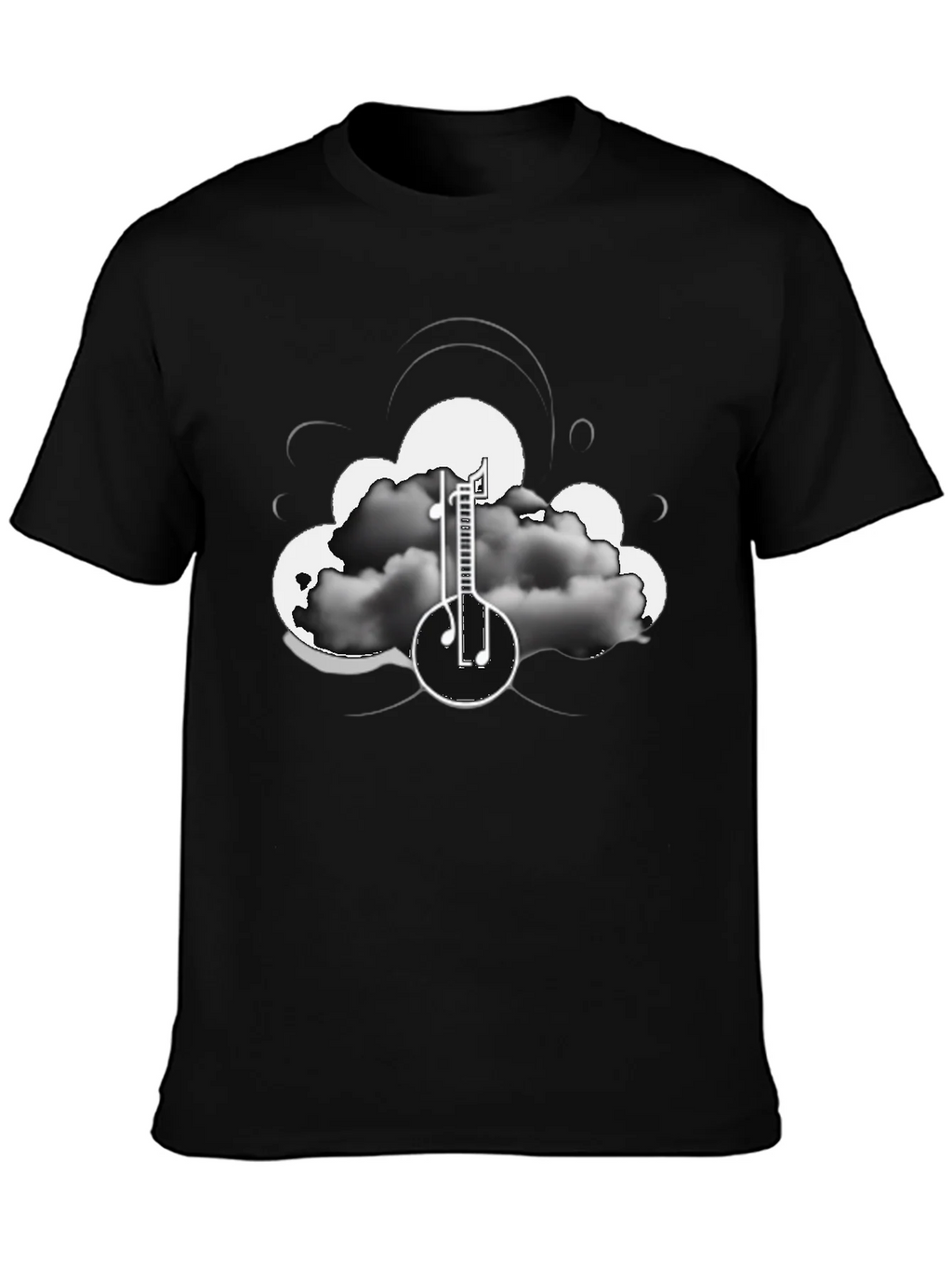 Cloud Banjo T-Shirt - Black product image 6