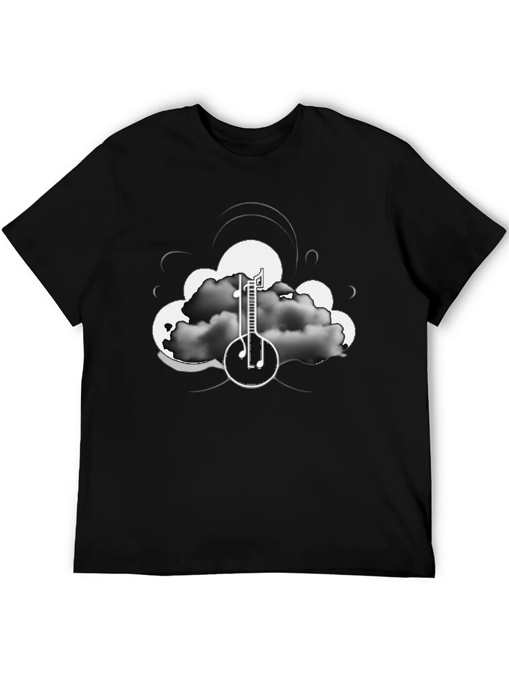 Cloud Banjo T-Shirt - Black product image 8