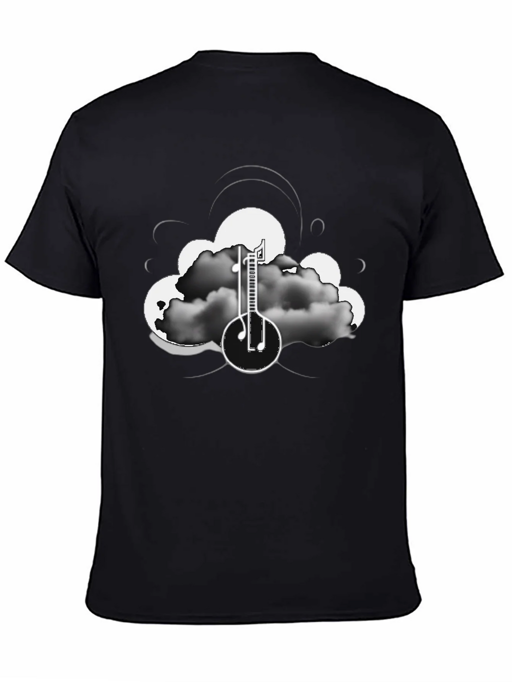 Cloud Banjo T-Shirt - Black product image 7