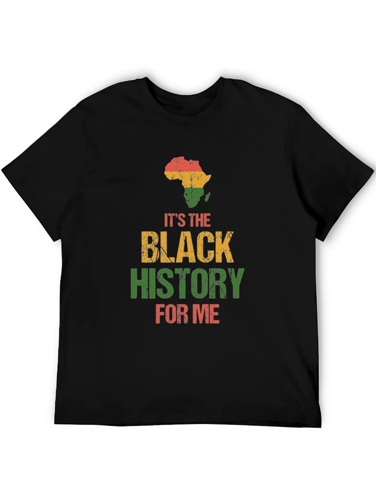 Black History T-Shirt - Africa Map Pride product image 1