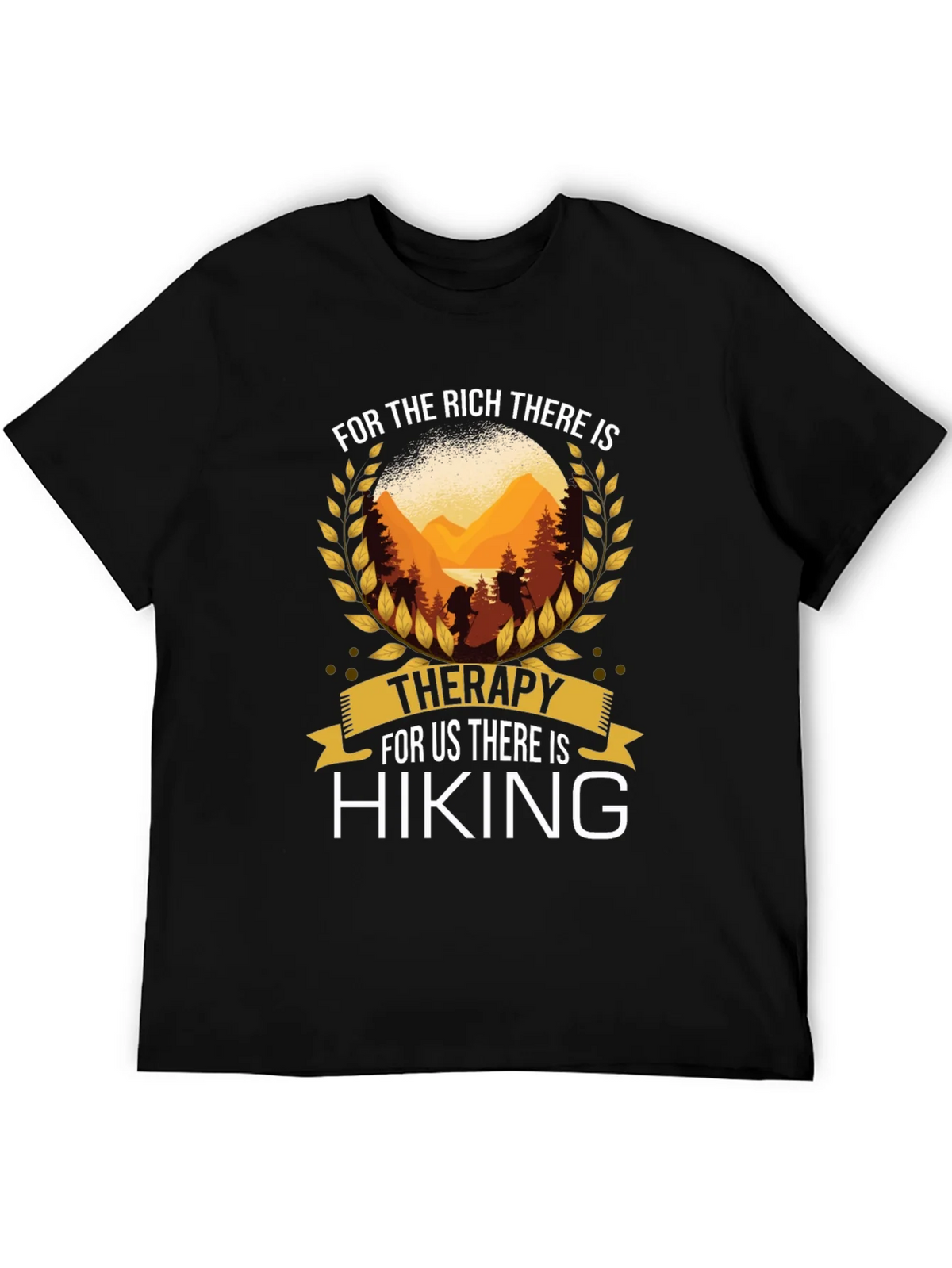 Hiking Therapy T-Shirt - Outdoor Adventure Tee product image 8