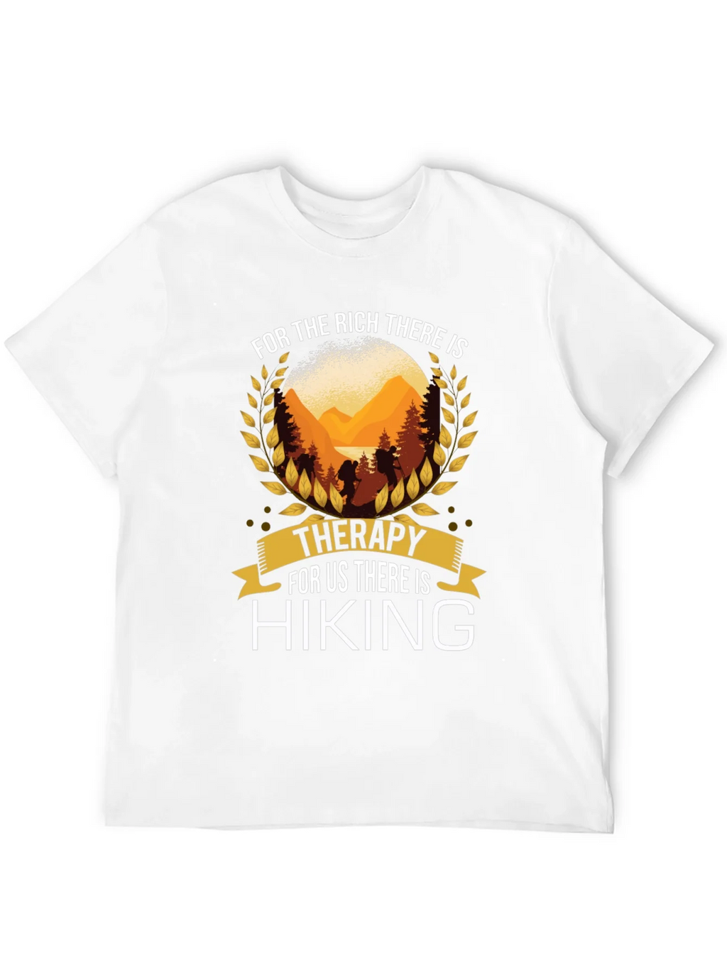 Hiking Therapy T-Shirt - Outdoor Adventure Tee product image 3