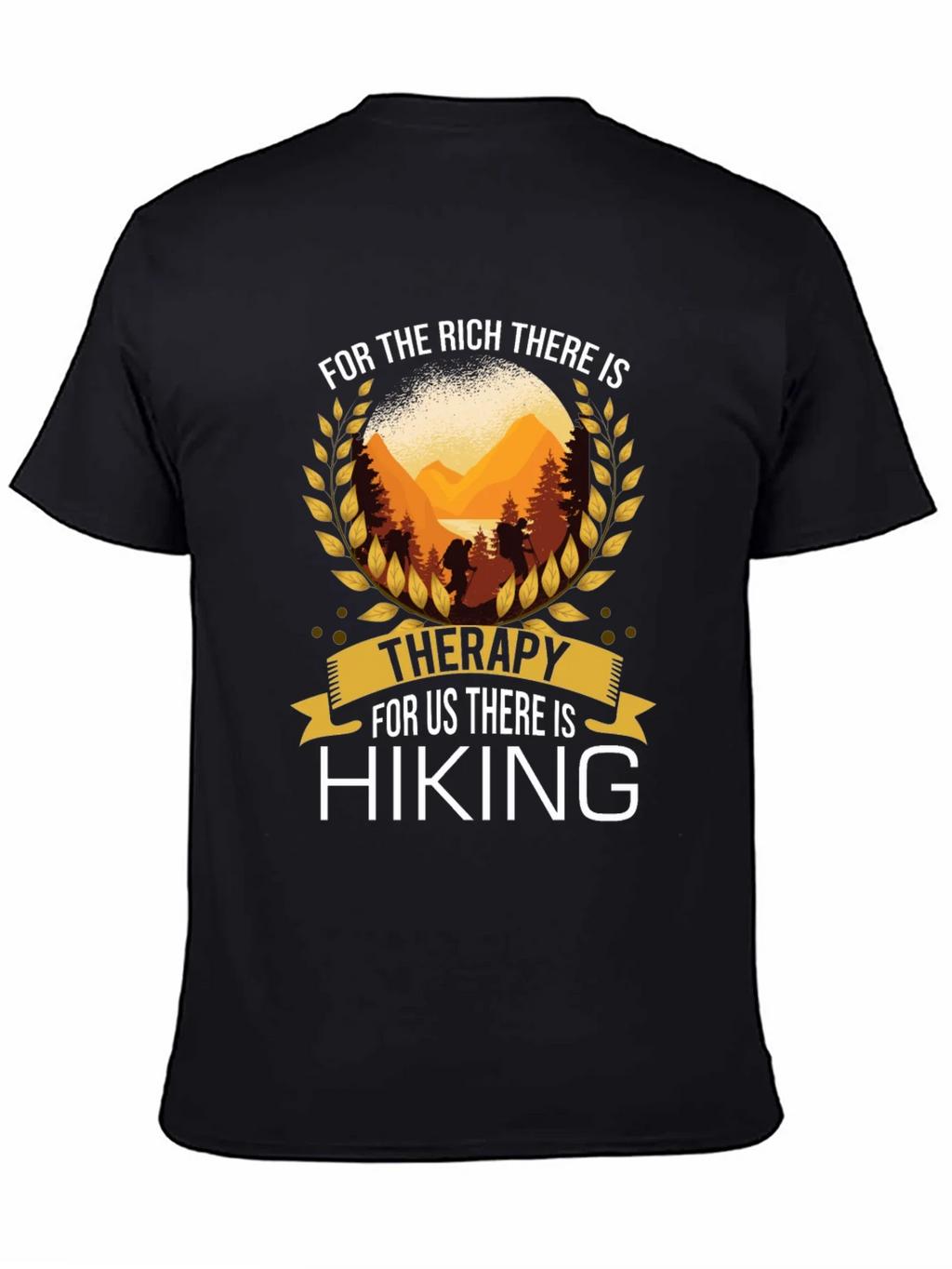 Hiking Therapy T-Shirt - Outdoor Adventure Tee product image 7