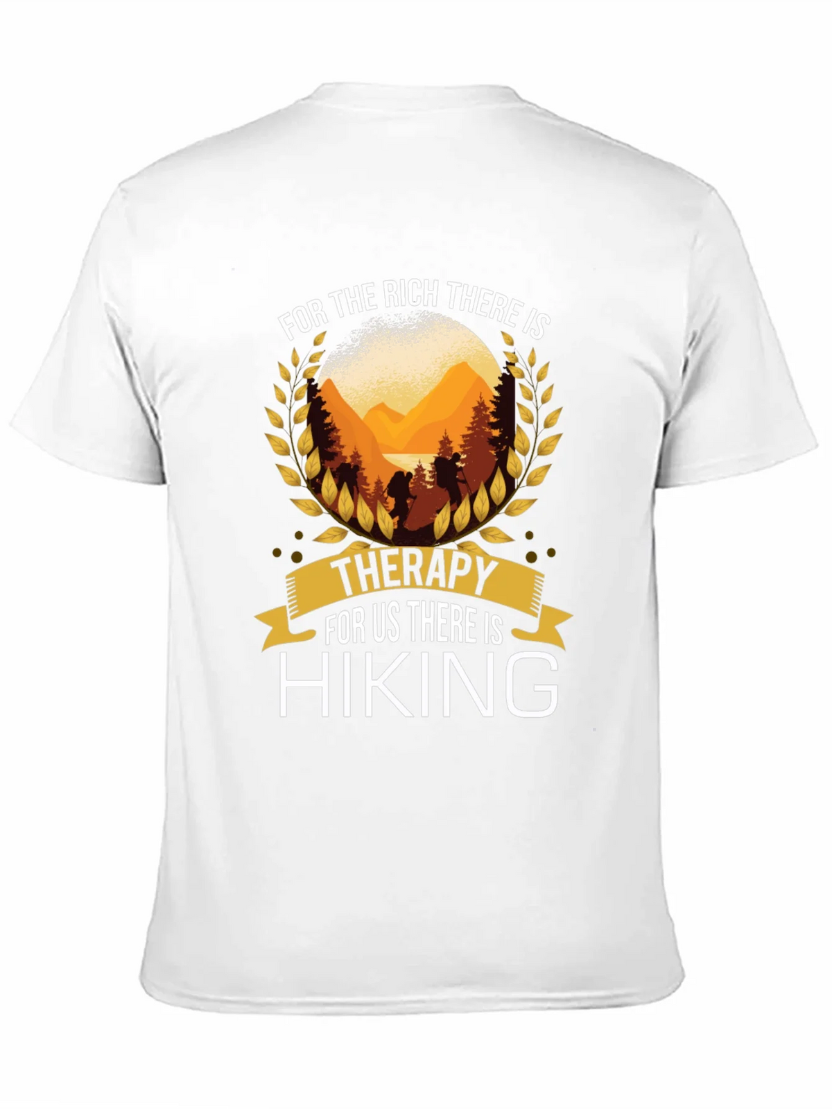 Hiking Therapy T-Shirt - Outdoor Adventure Tee product image 2