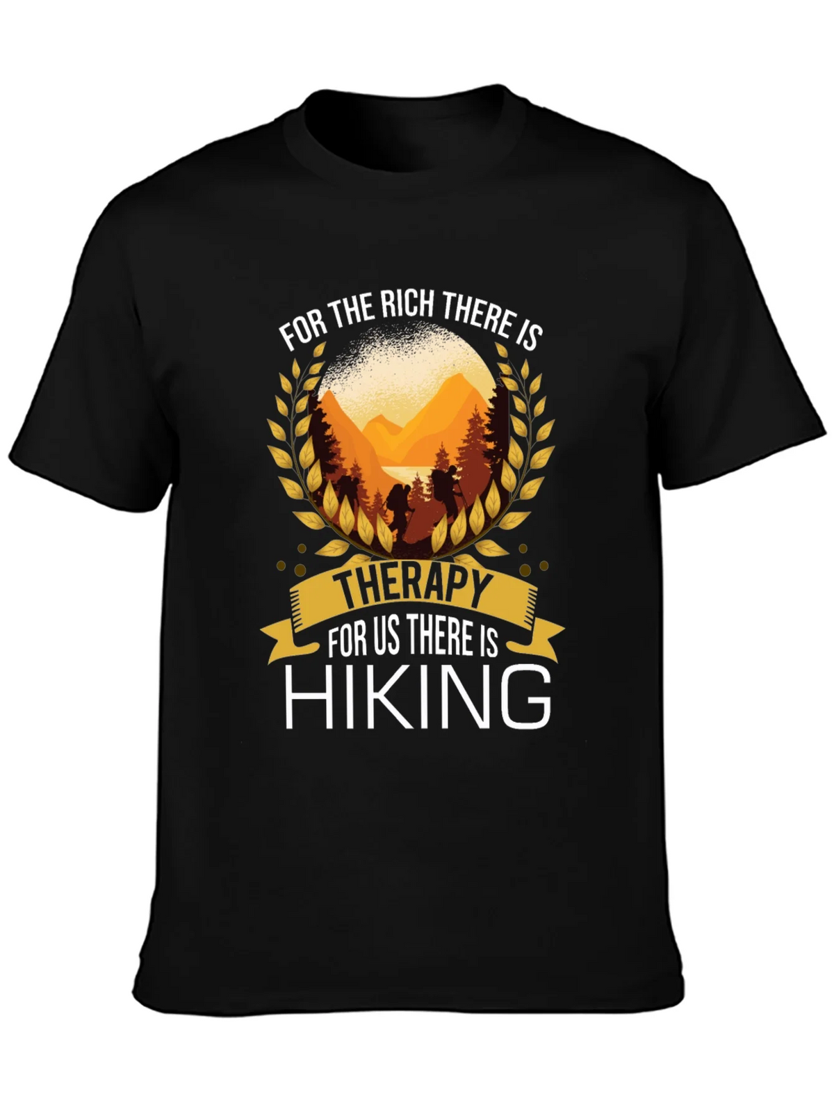 Hiking Therapy T-Shirt - Outdoor Adventure Tee product image 6