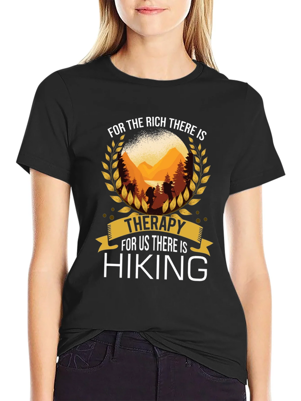 Hiking Therapy T-Shirt - Outdoor Adventure Tee product image 5
