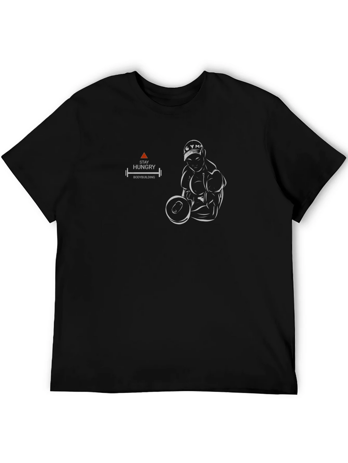 Stay Hungry Bodybuilding Gym T-Shirt product image 8