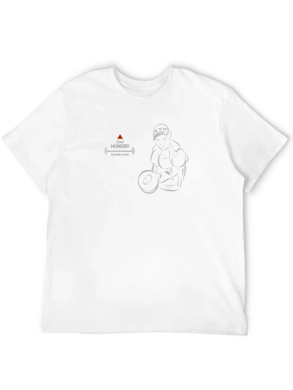 Stay Hungry Bodybuilding Gym T-Shirt product image 3
