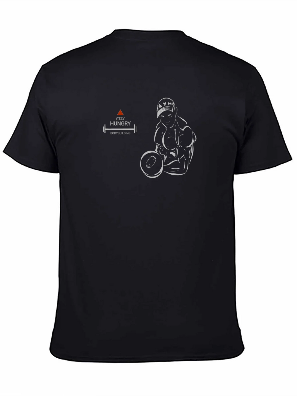Stay Hungry Bodybuilding Gym T-Shirt product image 7