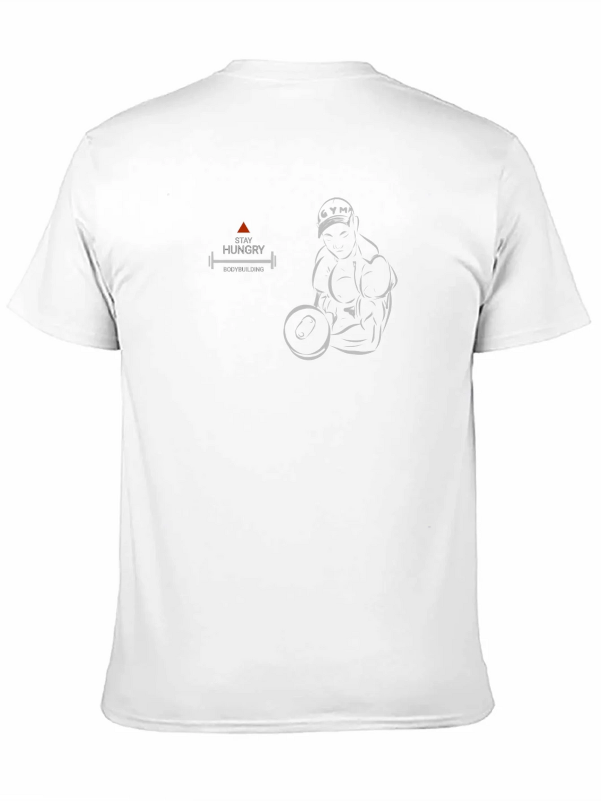 Stay Hungry Bodybuilding Gym T-Shirt product image 2