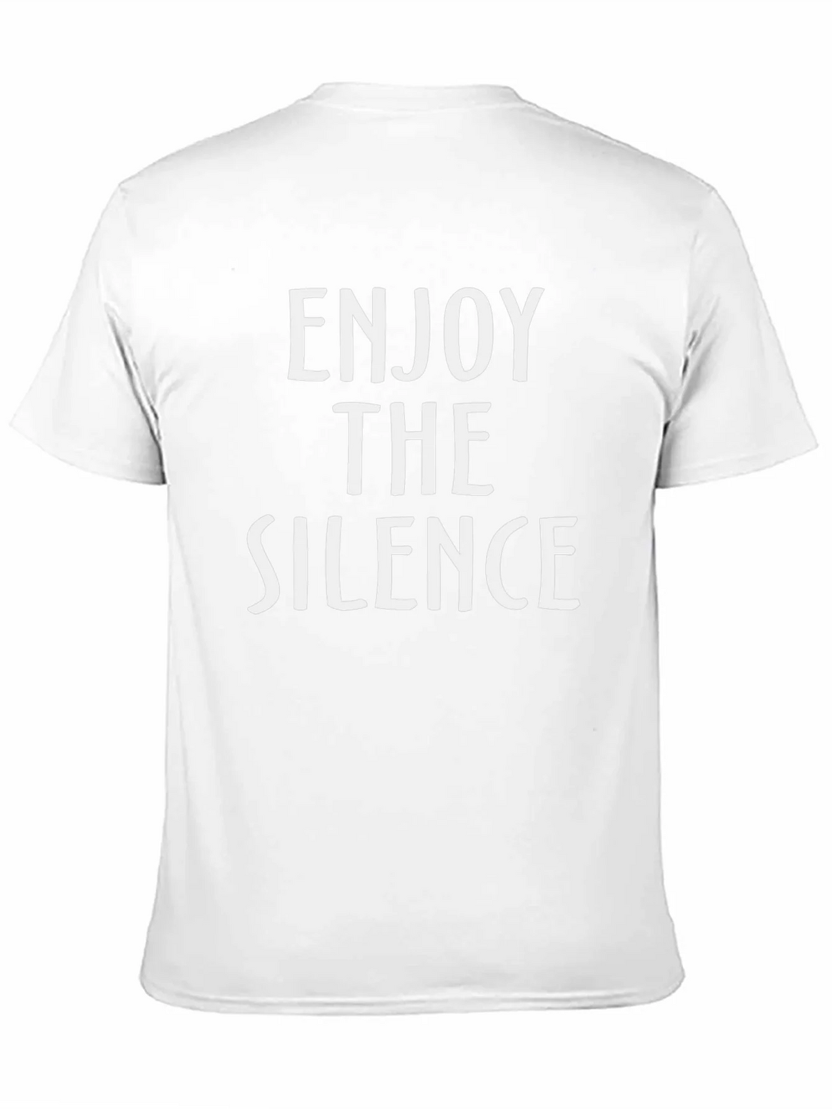 Enjoy the Silence T-Shirt - Trendy Graphic Tee product image 2