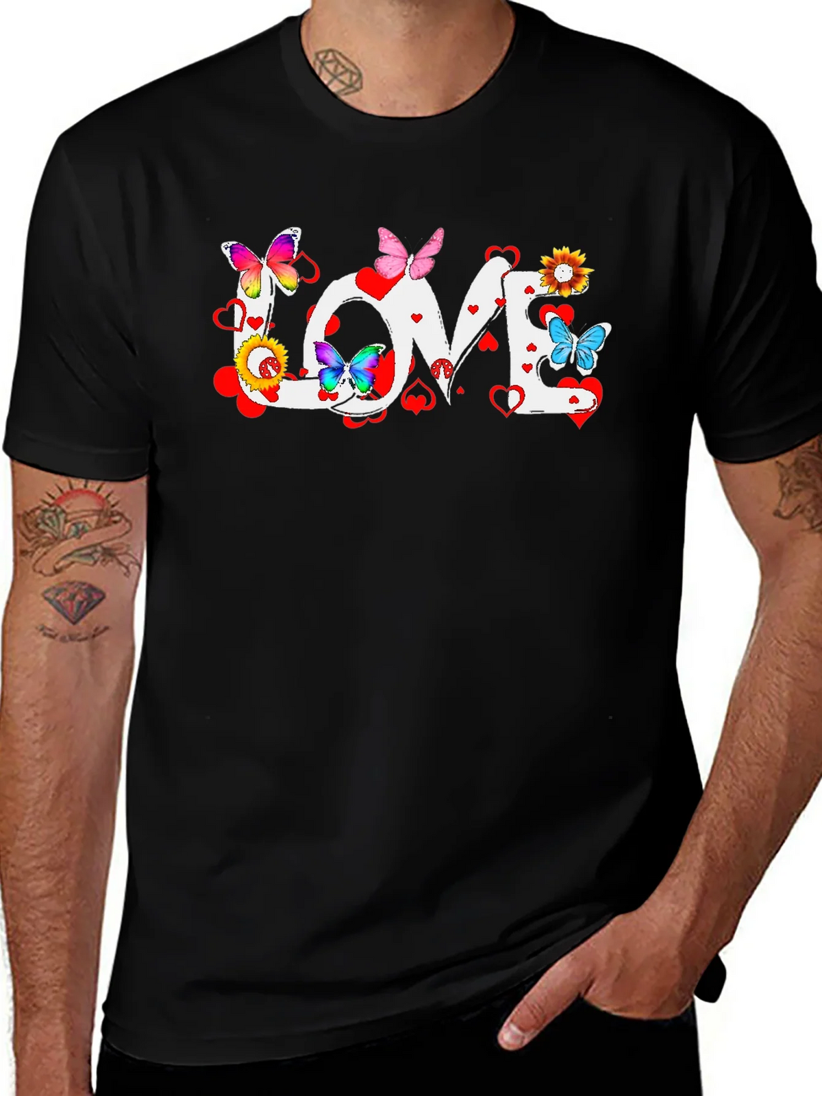 Love Butterflies Graphic Tee product image 1