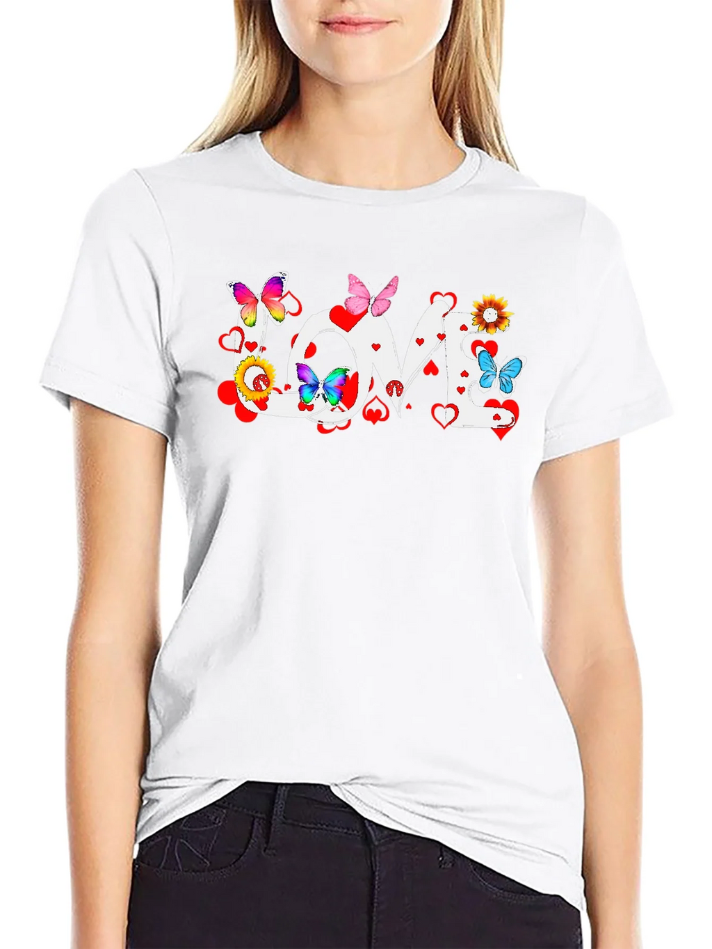 Love Butterflies Graphic Tee product image 11