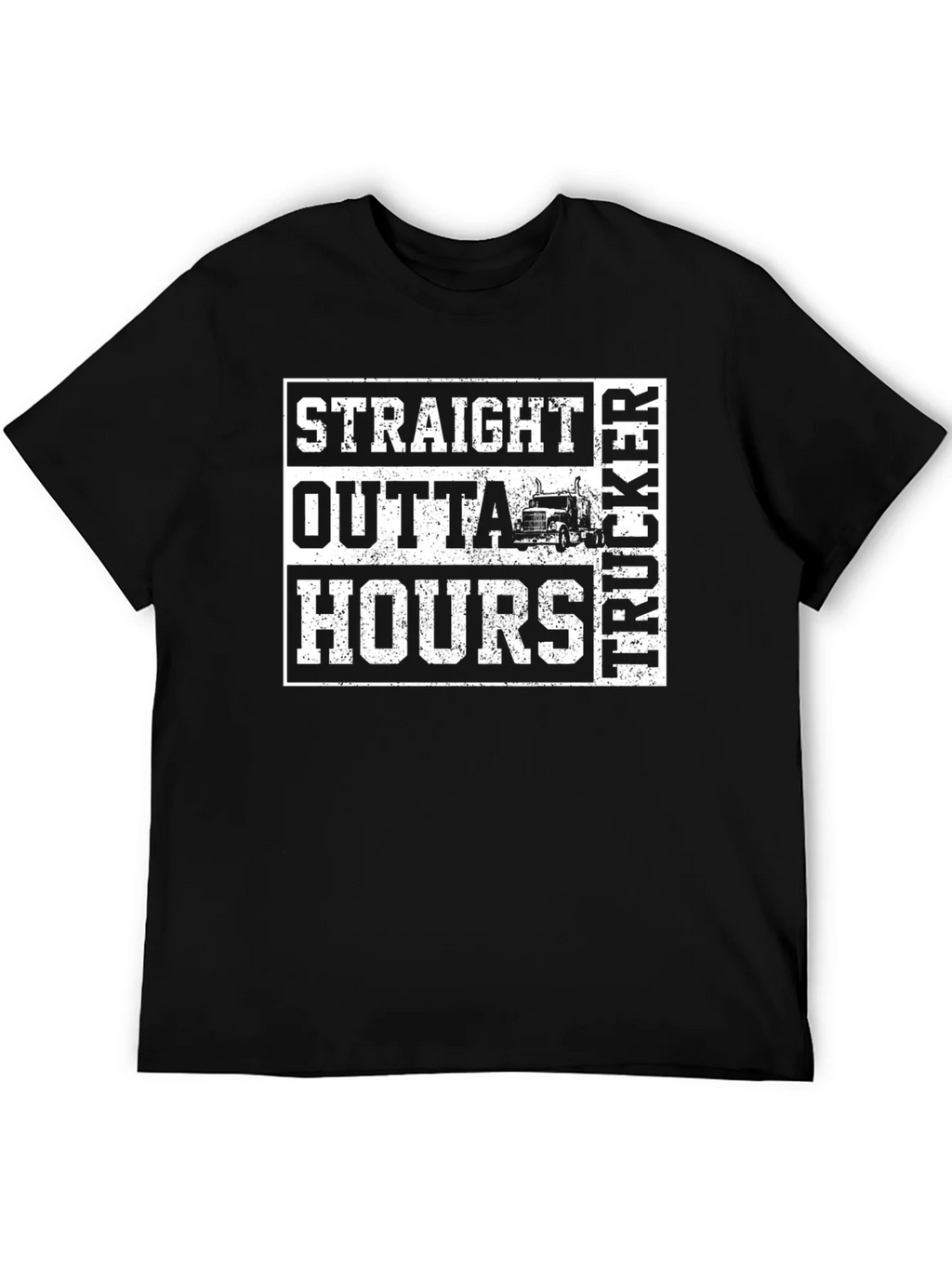 Straight Outta Hours Trucker T-Shirt product image 8