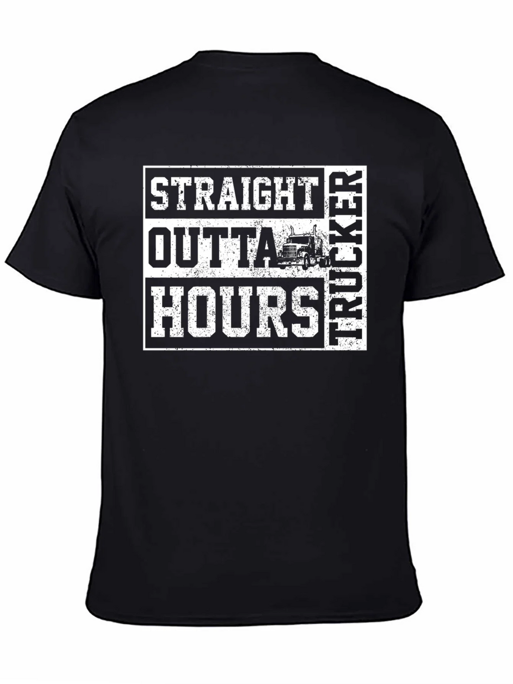 Straight Outta Hours Trucker T-Shirt product image 7