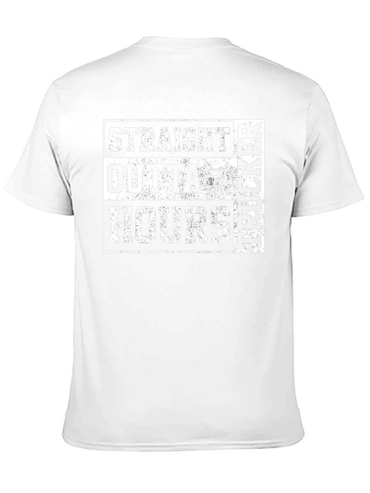 Straight Outta Hours Trucker T-Shirt product image 2