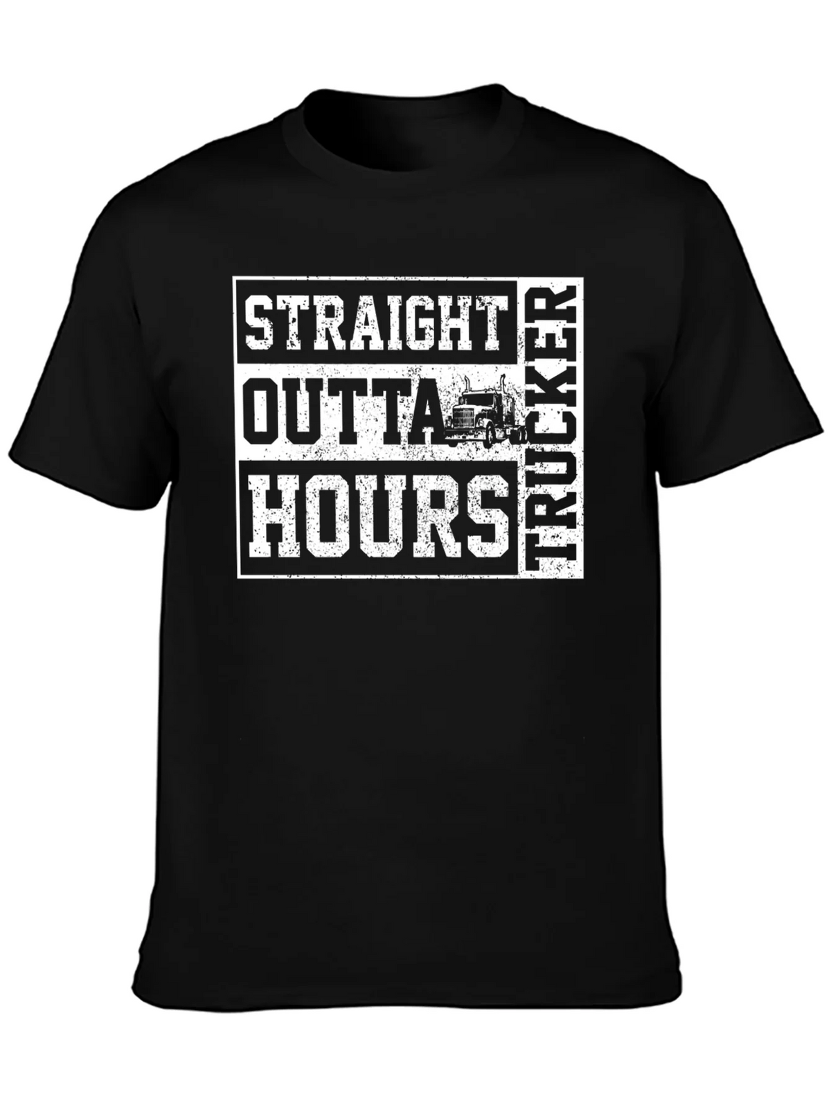Straight Outta Hours Trucker T-Shirt product image 6