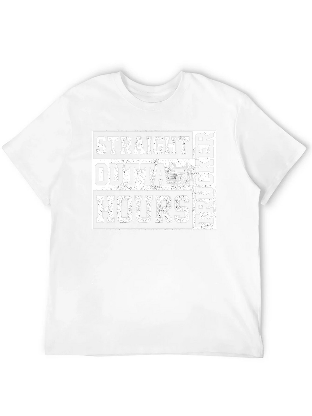 Straight Outta Hours Trucker T-Shirt product image 3
