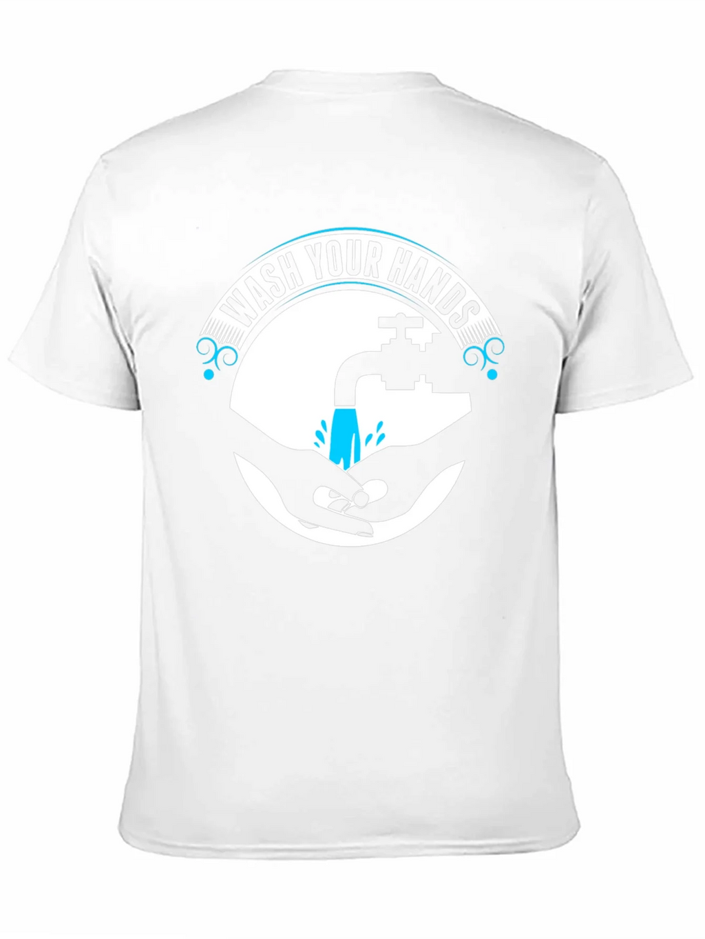 Wash Your Hands Graphic Tee - Black product image 2