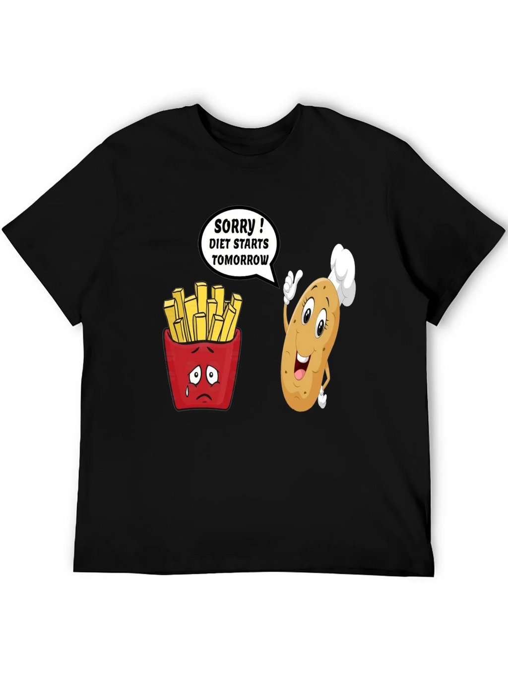 Diet Starts Tomorrow Funny T-Shirt product image 5