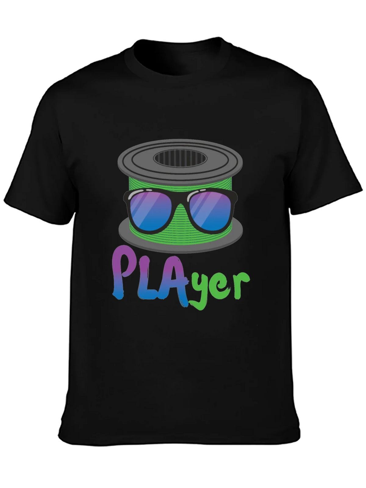 PLAyer T-Shirt - 3D Printing Filament Humor Tee product image 6