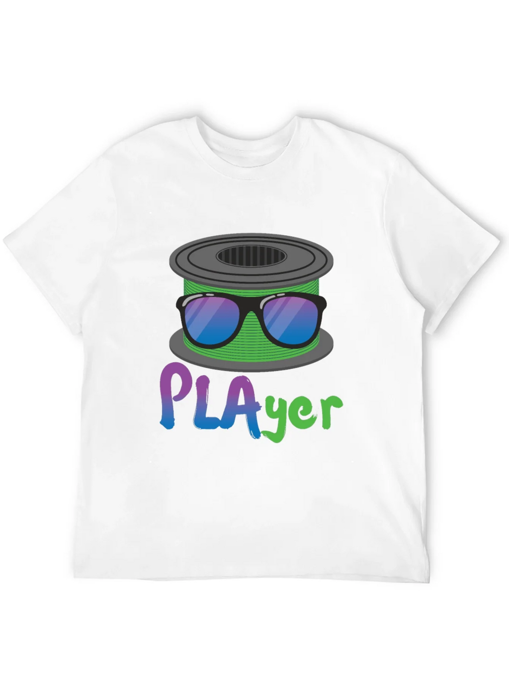 PLAyer T-Shirt - 3D Printing Filament Humor Tee product image 3