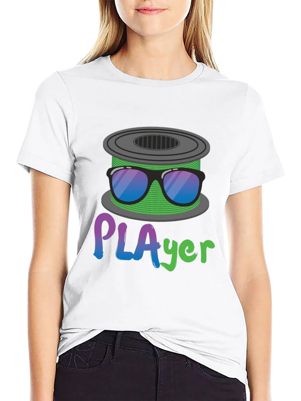PLAyer T-Shirt - 3D Printing Filament Humor Tee product image 11