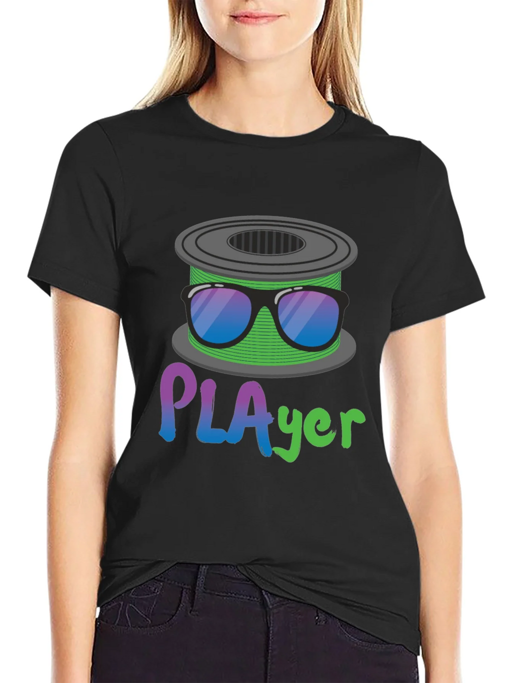 PLAyer T-Shirt - 3D Printing Filament Humor Tee product image 5
