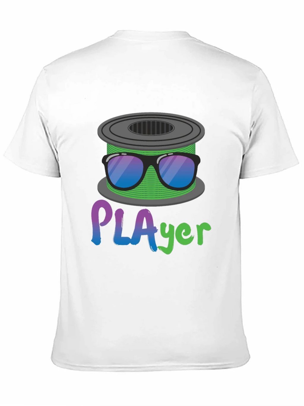 PLAyer T-Shirt - 3D Printing Filament Humor Tee product image 2