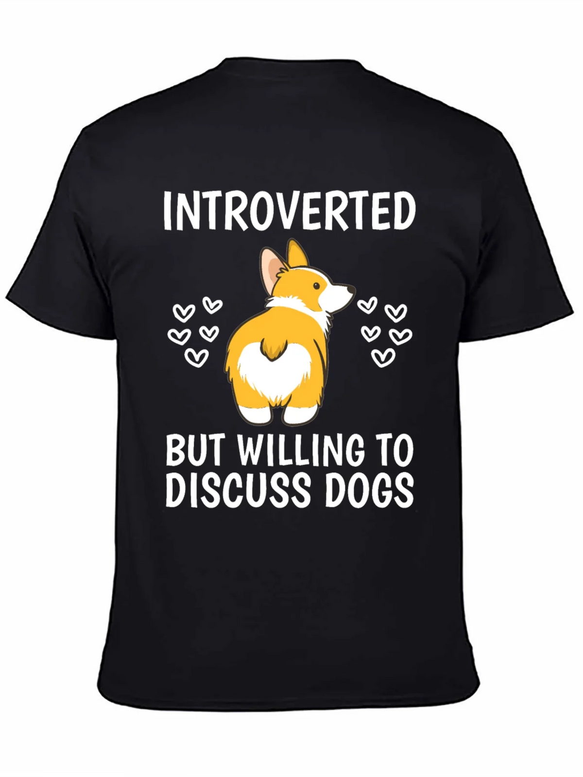 Introverted But Willing To Discuss Dogs T-Shirt product image 6