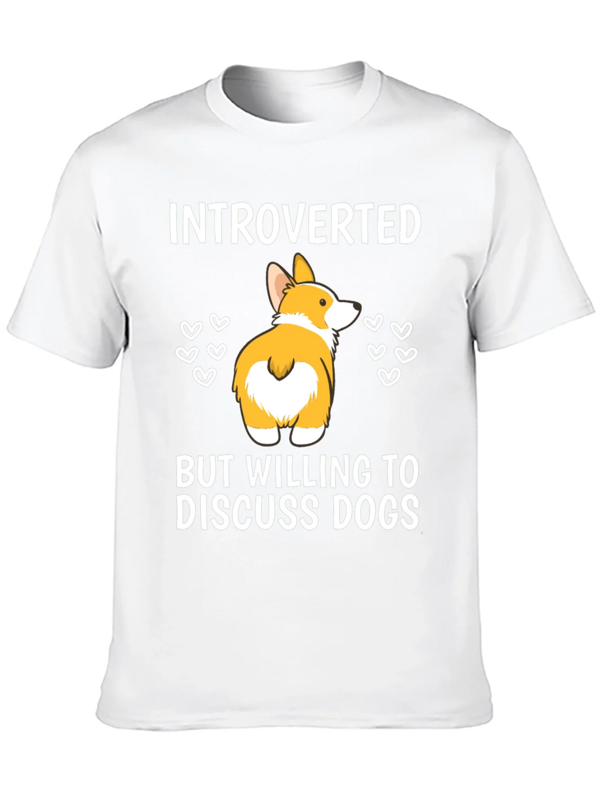 Introverted But Willing To Discuss Dogs T-Shirt product image 11