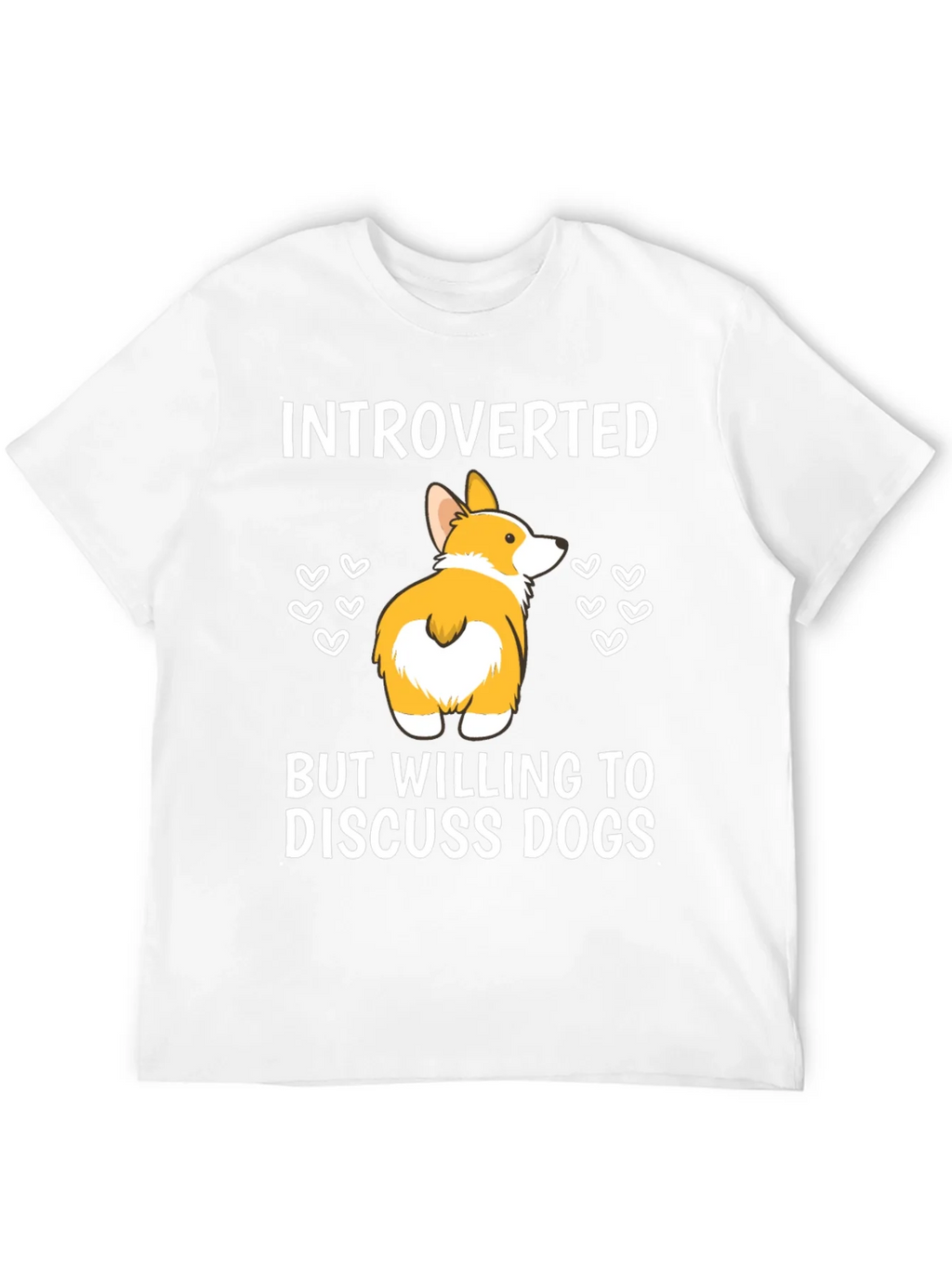 Introverted But Willing To Discuss Dogs T-Shirt product image 3