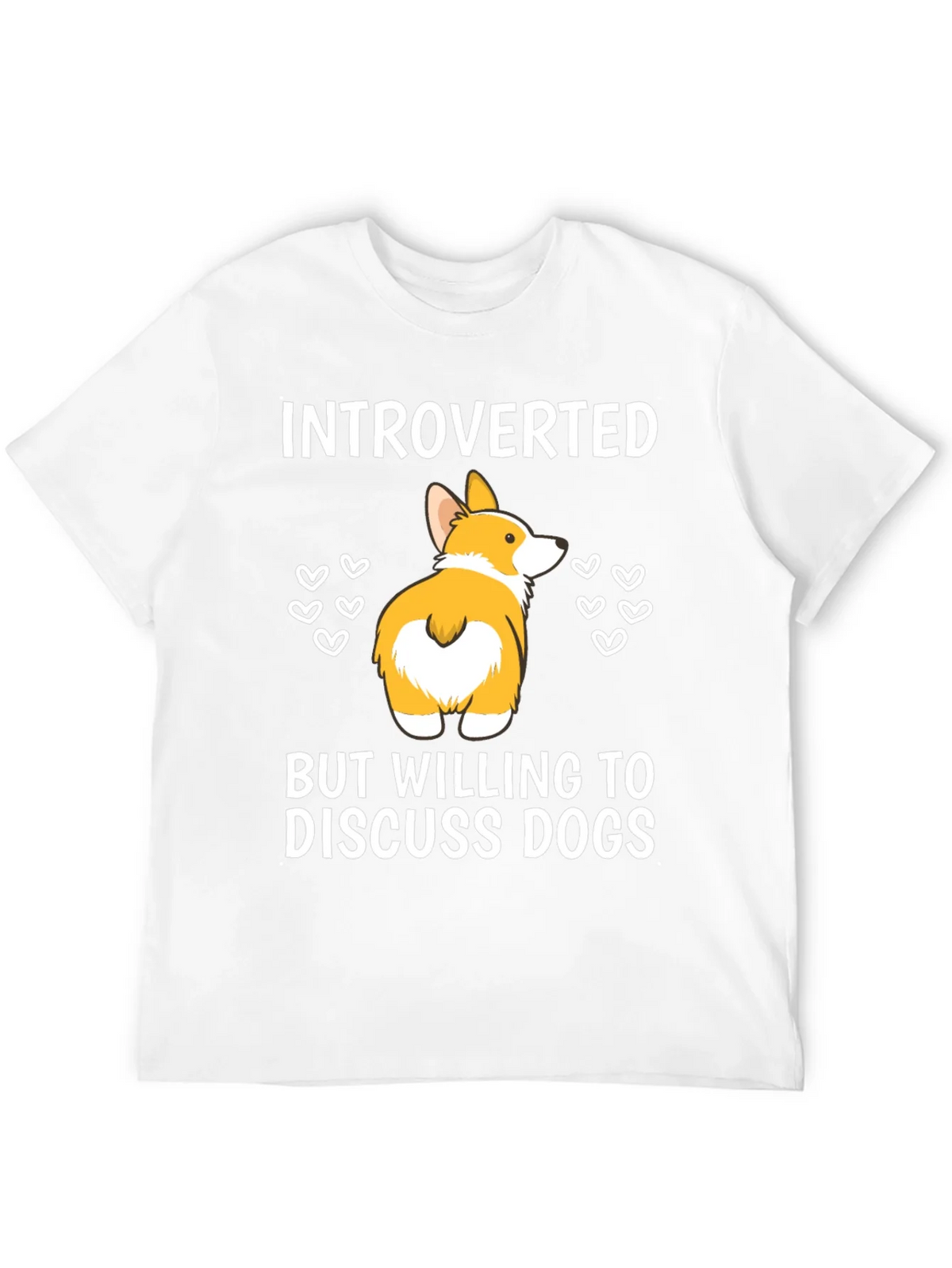 Introverted But Willing To Discuss Dogs T-Shirt product image 3