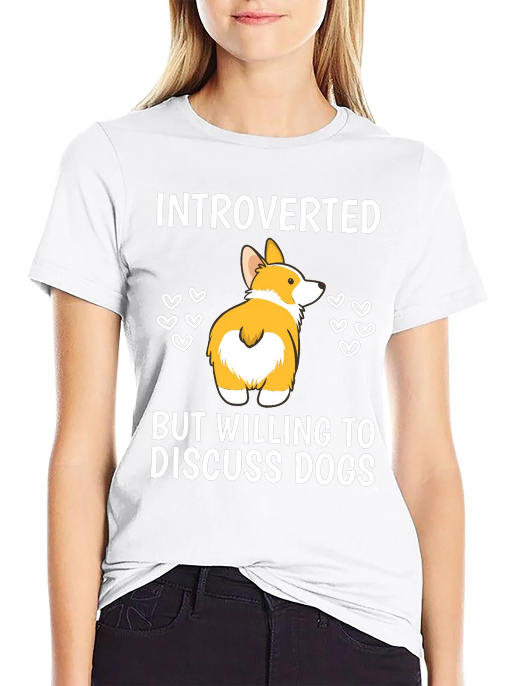 Introverted But Willing To Discuss Dogs T-Shirt product image 10