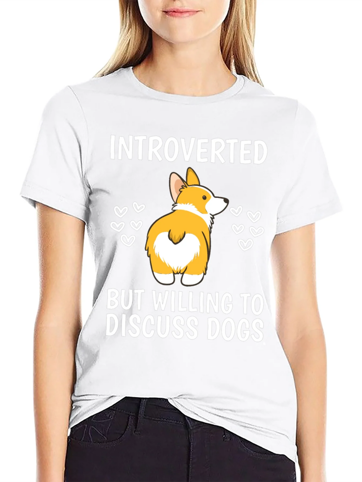 Introverted But Willing To Discuss Dogs T-Shirt product image 10