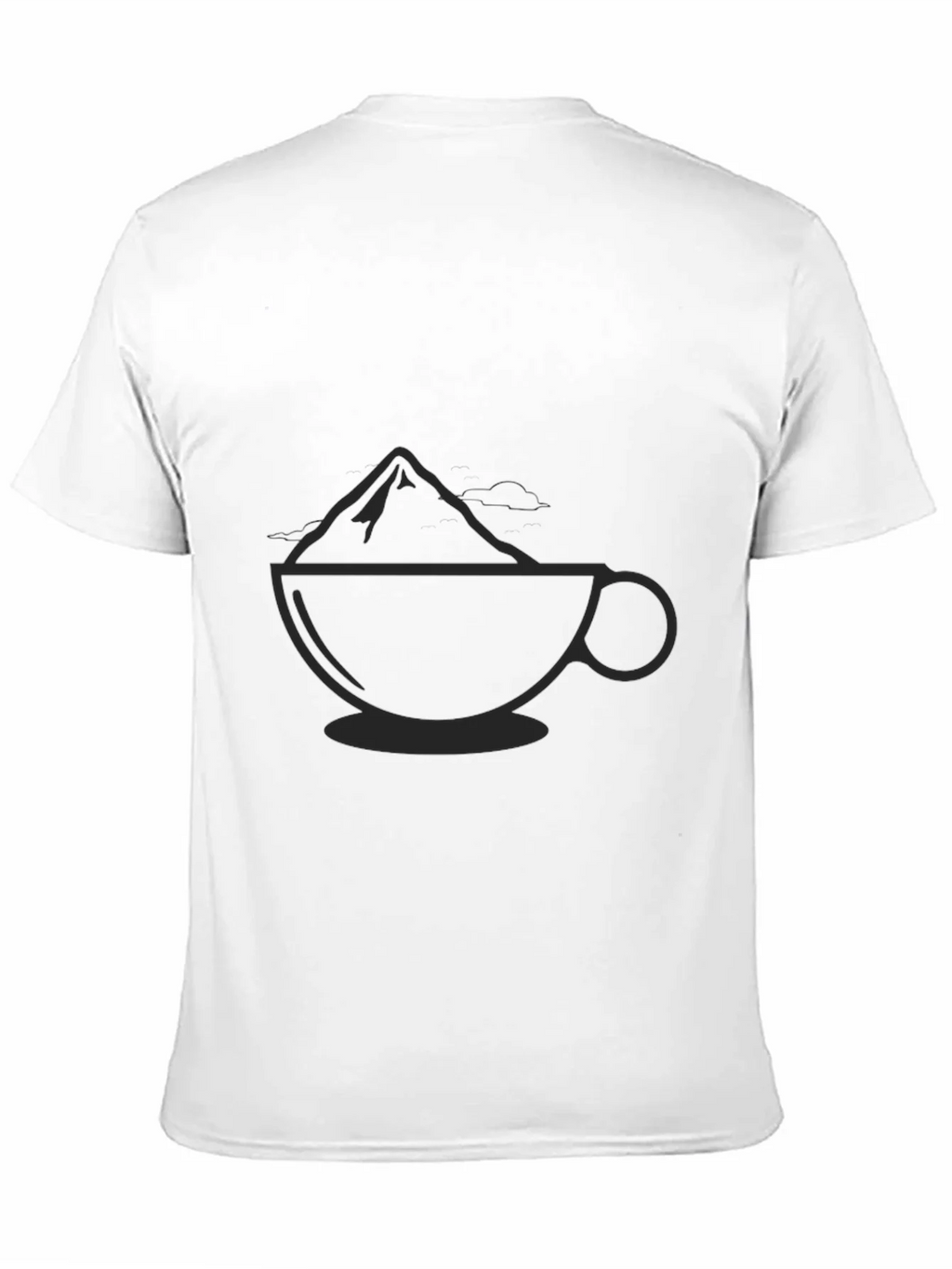 Mountain Coffee Black T-Shirt product image 2
