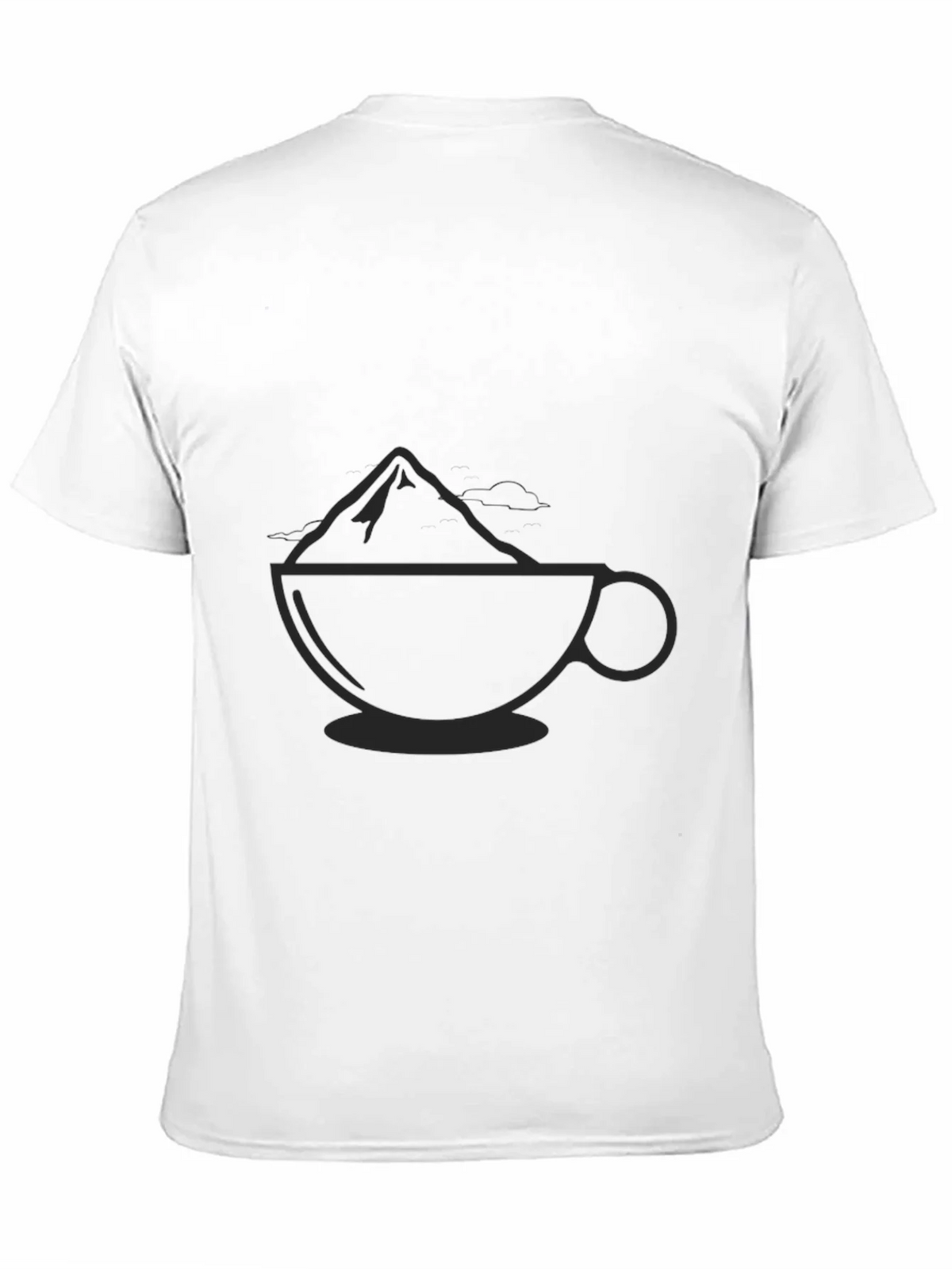 Mountain Coffee Black T-Shirt product image 2