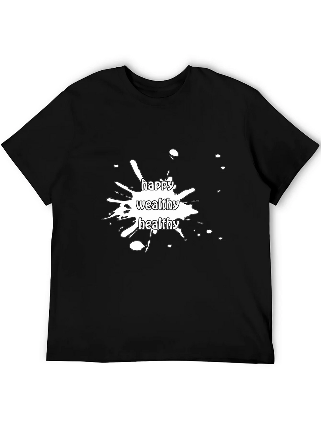 Happy Wealthy Healthy Graphic Tee product image 8
