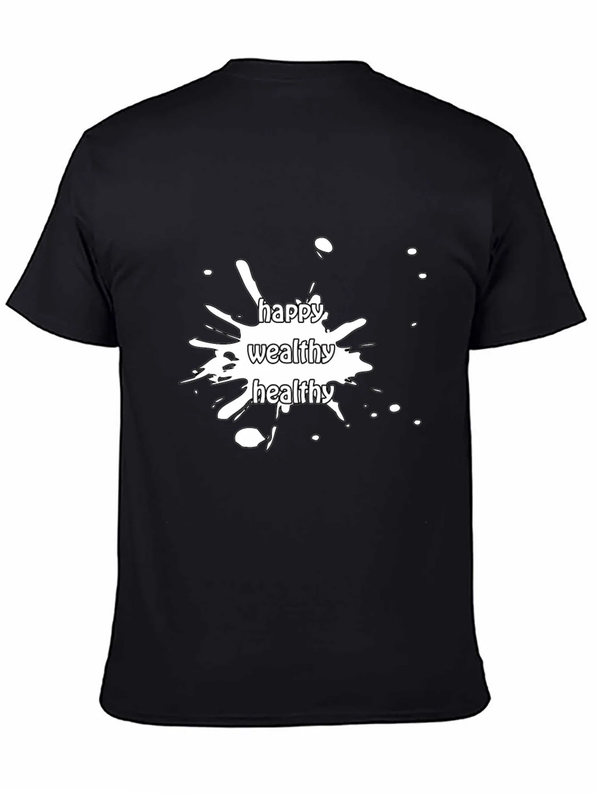 Happy Wealthy Healthy Graphic Tee product image 7