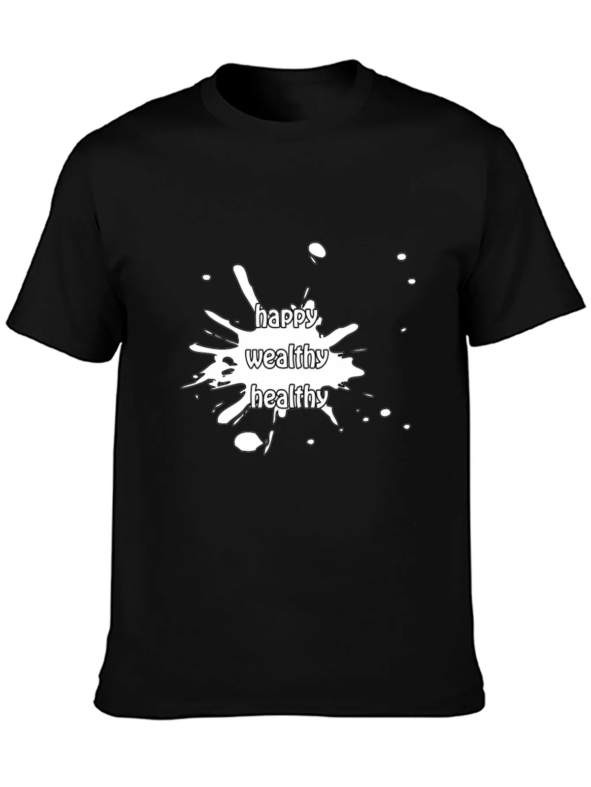 Happy Wealthy Healthy Graphic Tee product image 6