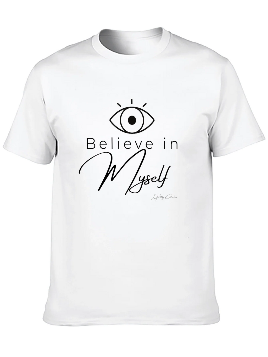 Believe In Myself Black Graphic T-Shirt product image 12
