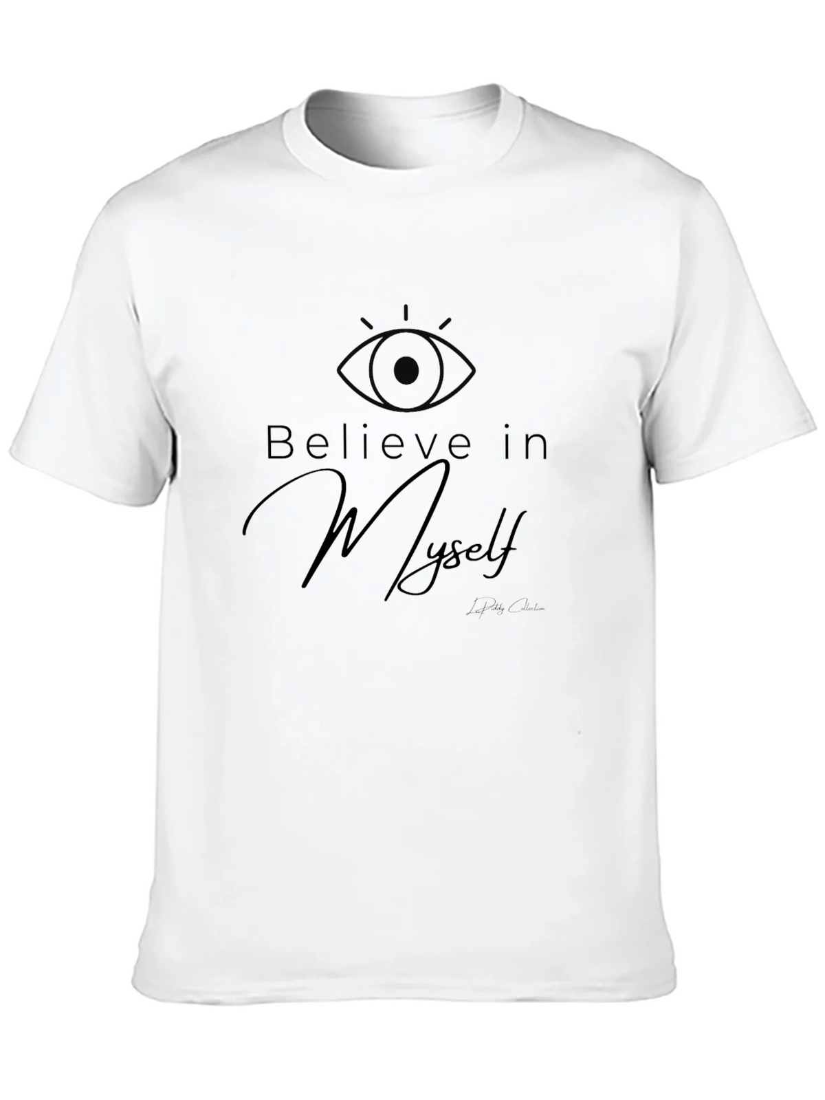 Believe In Myself Black Graphic T-Shirt product image 12