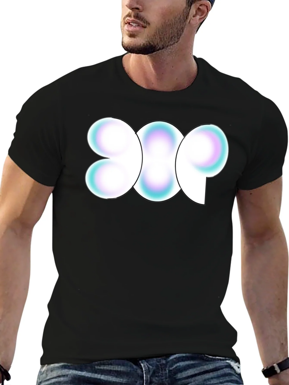 Abstract Graphic Tee - Modern Minimalist Design product image 1