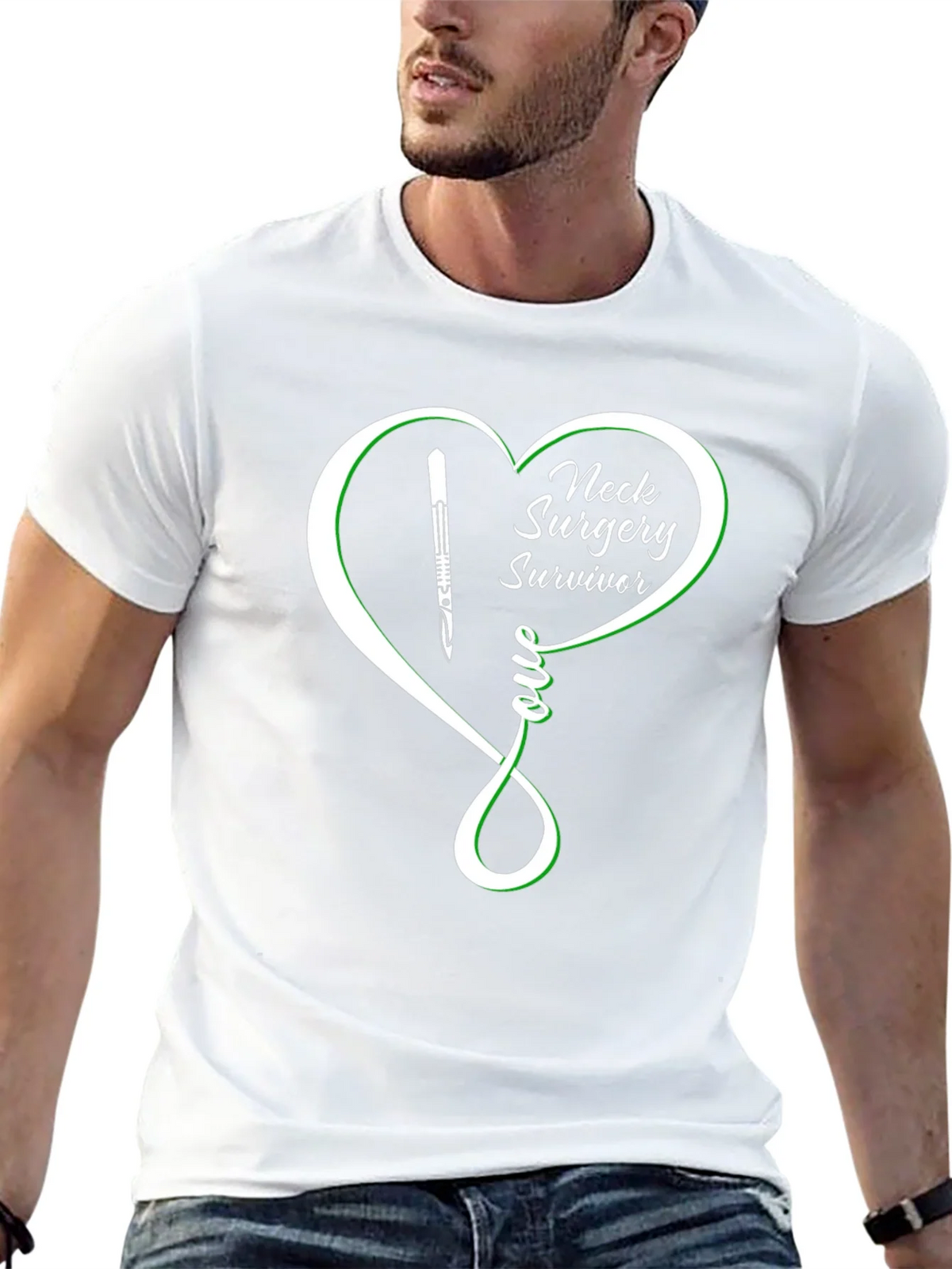 Neck Surgery Survivor T-Shirt product image 4
