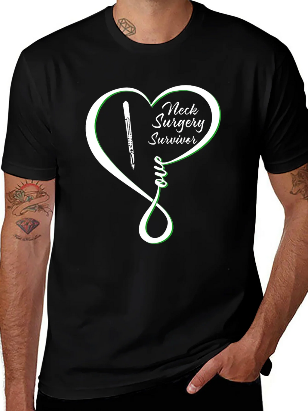 Neck Surgery Survivor T-Shirt product image 1