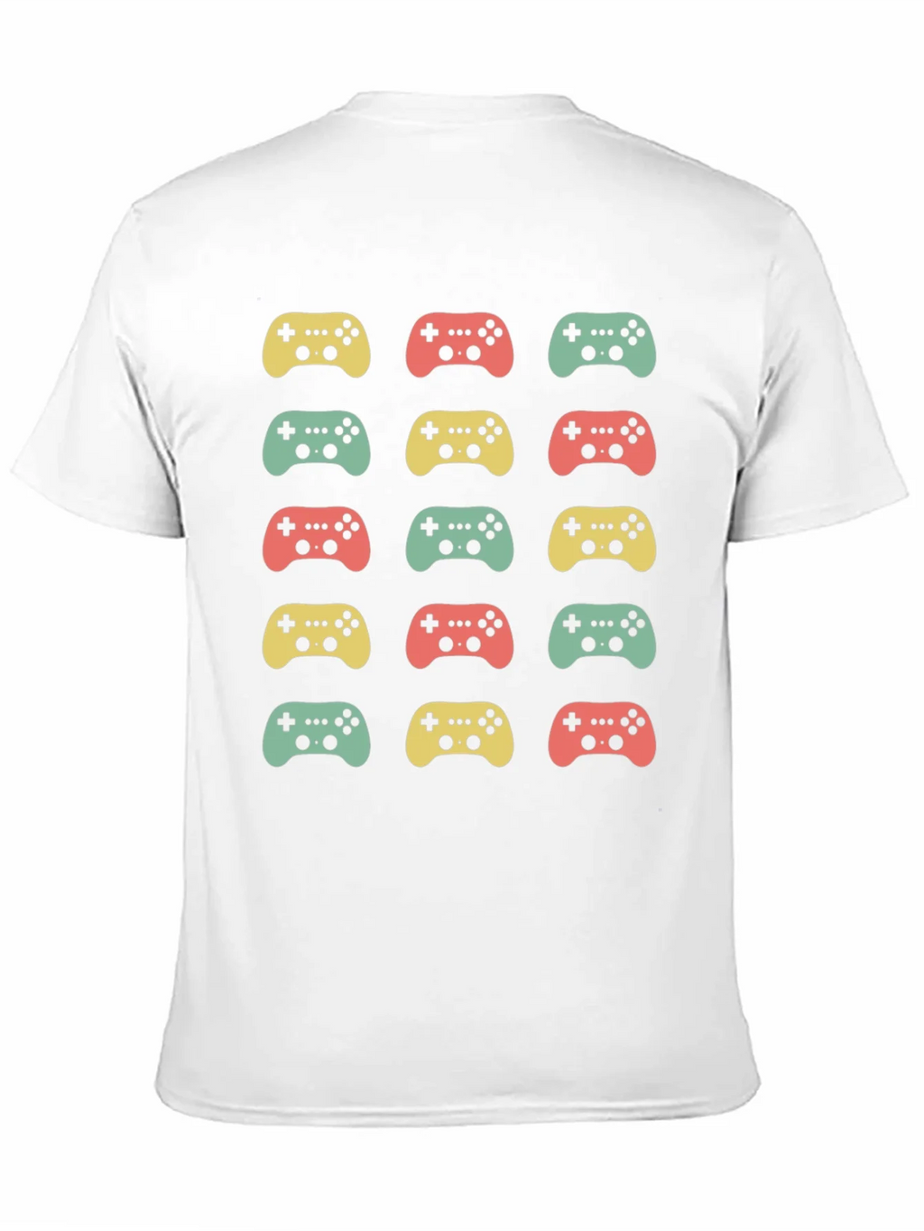 Retro Gaming Controller Pattern T-Shirt product image 1