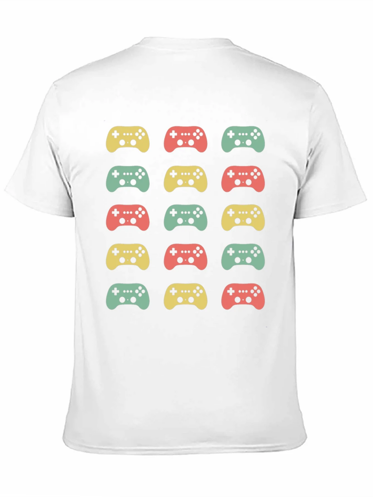 Retro Gaming Controller Pattern T-Shirt product image 1